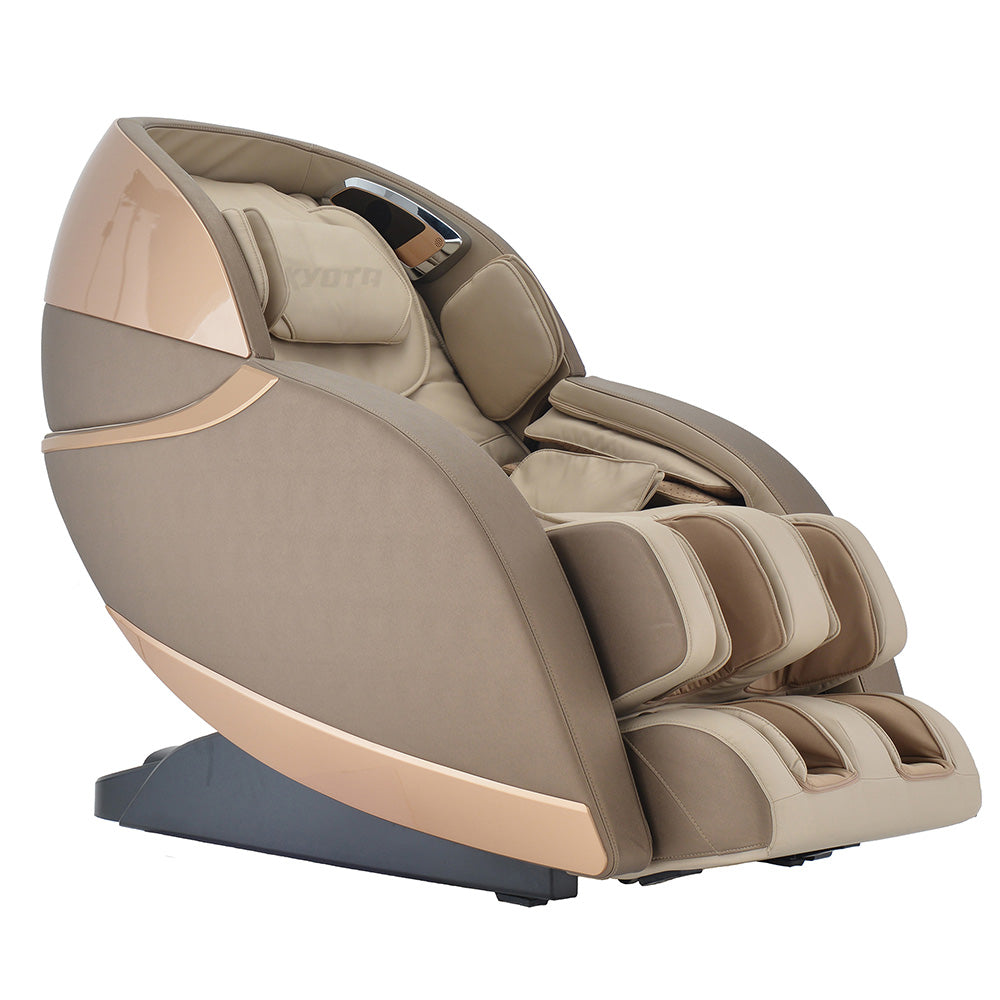 Kyota Kansha M878 4D Massage Chair Gold/Tan